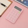 Student Calculator 8 Digits Professional Candy Color Small Portable Battery Operated LCD Display Student Calculator Office Supplies