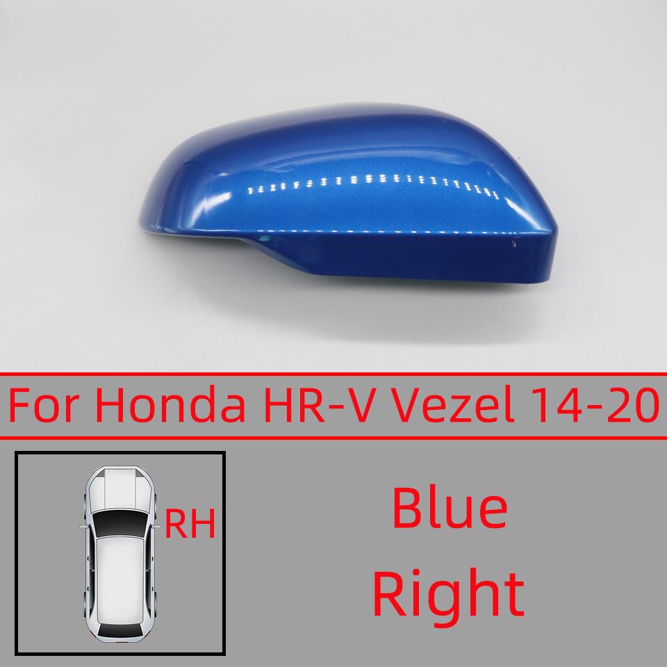 Автоаксессуары Для Honda HR-V Vezel 2014- RU Накладка на зеркало заднего вида Колпачок Крышка Корпус Колпачок Покрашенный Белый Серебристый Красный