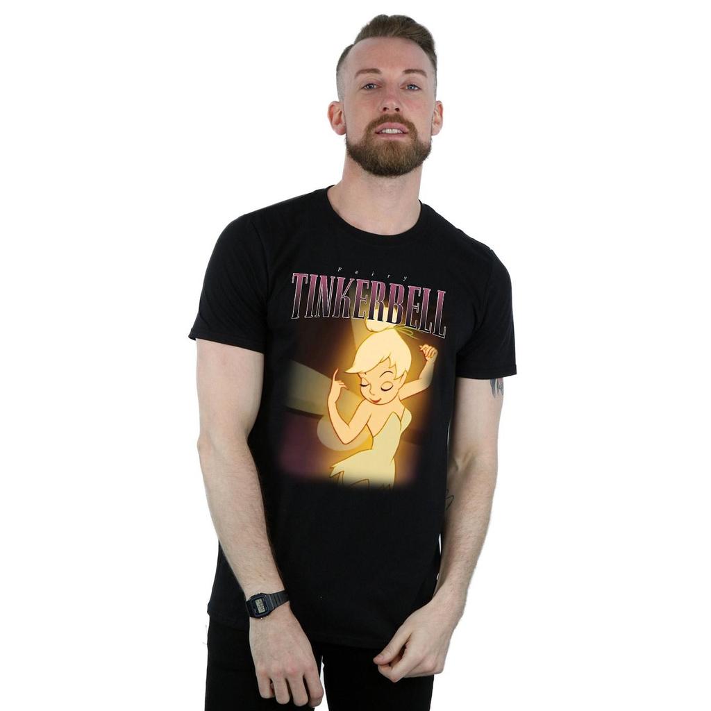 Tinkerbell Mens Montage Cotton T-Shirt