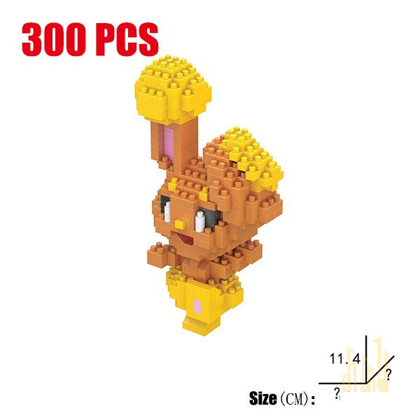 Дети Мальчики Симпатичные DIY Фигурки Модель Микро Игрушечные Блоки Детские Развивающие Строительные Блоки Подарки Аксессуары (Не Лего)