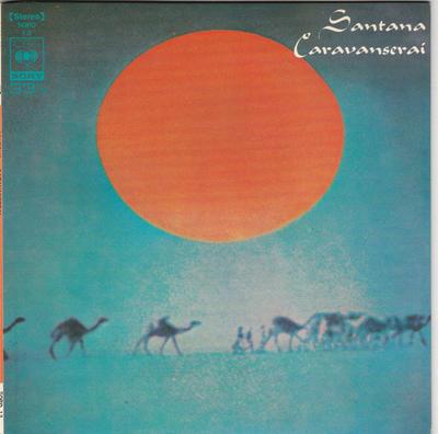 7-дюймовая пластинка SANTANA - Caravanserai SOPD13 CBS SONY 1973 Япония Рок Б/у