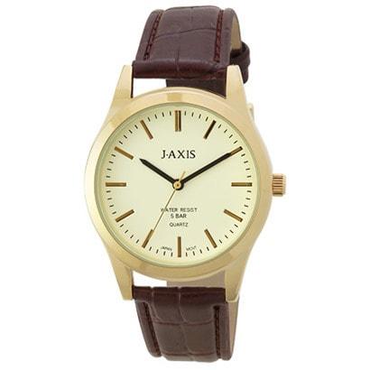 J-AXIS NAG Series Men's Quartz Wrist Watch - White / Black / Brown / Silver NAG50-W NAG51-BK NAG55-G NAG54-G NAG53-S Gift Casual Business Sports