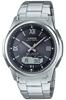 Серебристые часы Casio Wave Ceptor Solar с радиоконтролем WVA-M630D-1A4JF