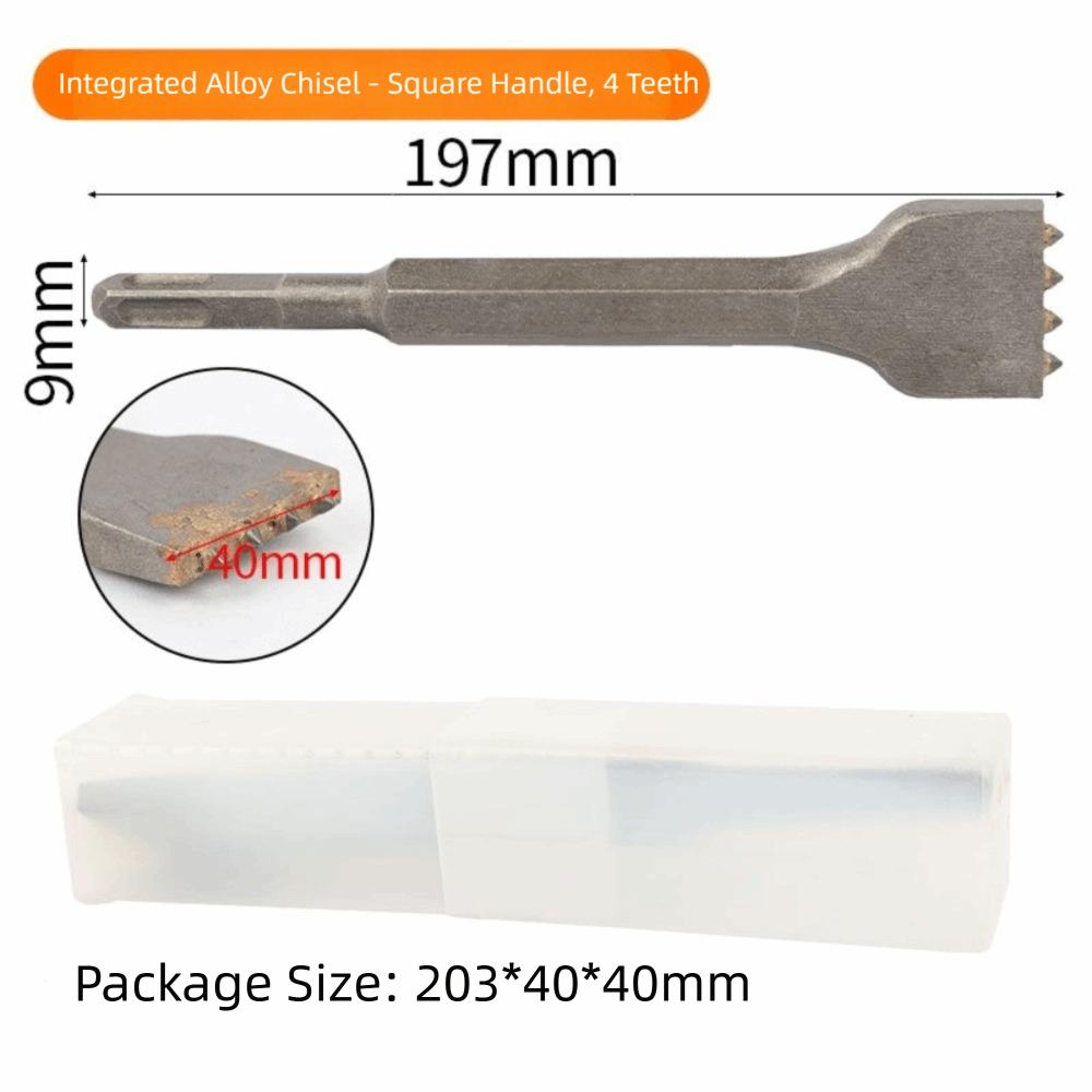 Сплавное Головное Буровое Долото Круглое Квадратное Шестигранное Наконечники Поверхностное Шерохование Бетонное Буровое Долото Многофункциональный Отбойник