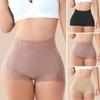 Women Underpants Seamless Lace High Waist Tummy Control Slim Fit