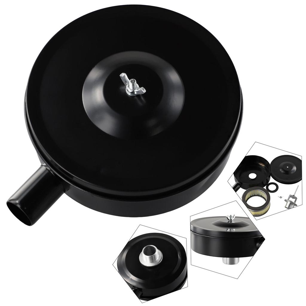 1 шт. Фильтр Глушитель Воздухозаборник Глушитель Фильтр Черный