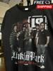Винтажная черная промо-футболка Linkin Park Hybrid Theory 2001 года