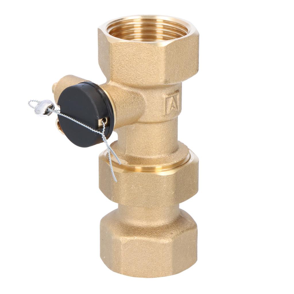 ASK quick connector for expansion tank with inspection valve 2 x 3/4 inch