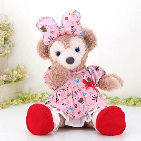 Cushu Cush Duffy Shellie May Costume Plush Toy Sold Separately Made In Japan Clothes Cute Alice In Wonderland Pink Dress Head Ribbon Pettiskirt Shoes