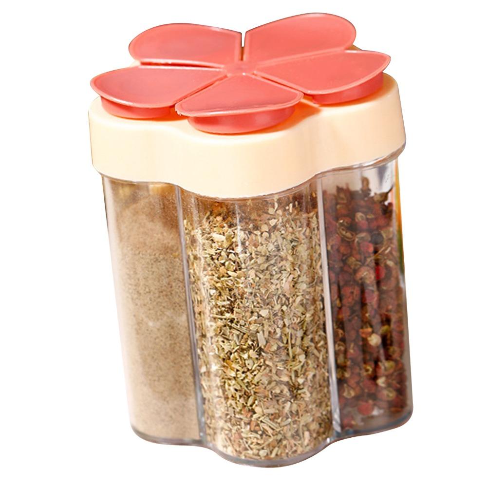 450ml Travel Spice Containers PP Condiment Jars Portable Salt And Pepper Shaker For Restaurant
