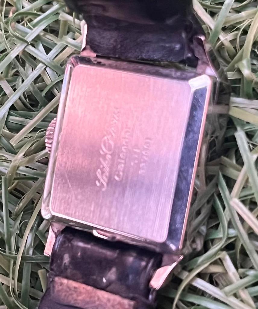 [USED] SEIKO Chronos Calendar Square Mechanical Hand-Wound Vintage