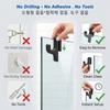 3D Shower Door Towel Hook for 8mm Glass Doors Bathroom Hanger for Clothes Towel Bathrobes Laundry Dormitory Apartment