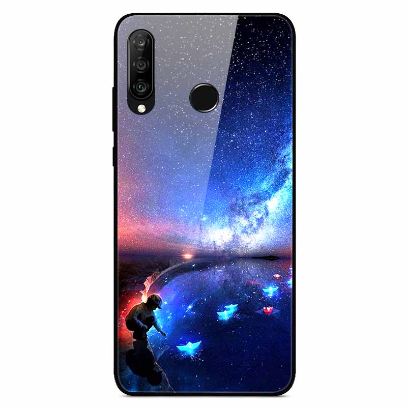 Для чехлов Huawei P30 Lite P30Pro P20pro P20Lite Роскошные закаленные стеклянные жесткие задние чехлы для Huawei P20 Pro P30Pro Fundas Capa P20