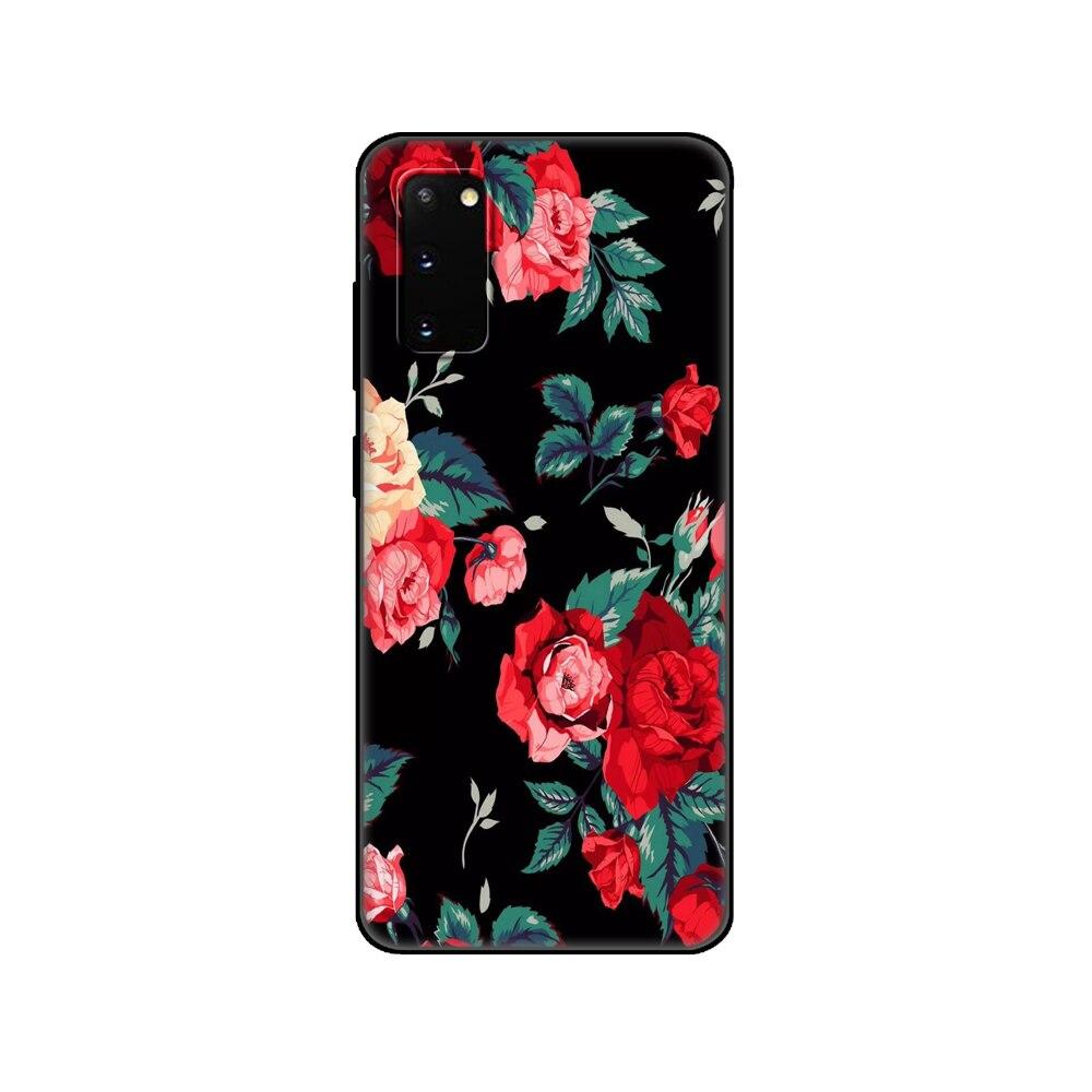 Чехол для Samsung Galaxy S20, чехол для Samsung S20 PLUS S20 Ultra S20 FE, силиконовый чехол из ТПУ, чехлы для телефонов GalaxyS20 S 20 + черный чехол из ТПУ