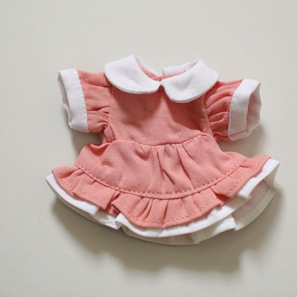 Аксессуары Кукла Прекрасная одежда Милая плюшевая одежда для кукол Новое платье принцессы Для 10-сантиметровых хлопковых кукол