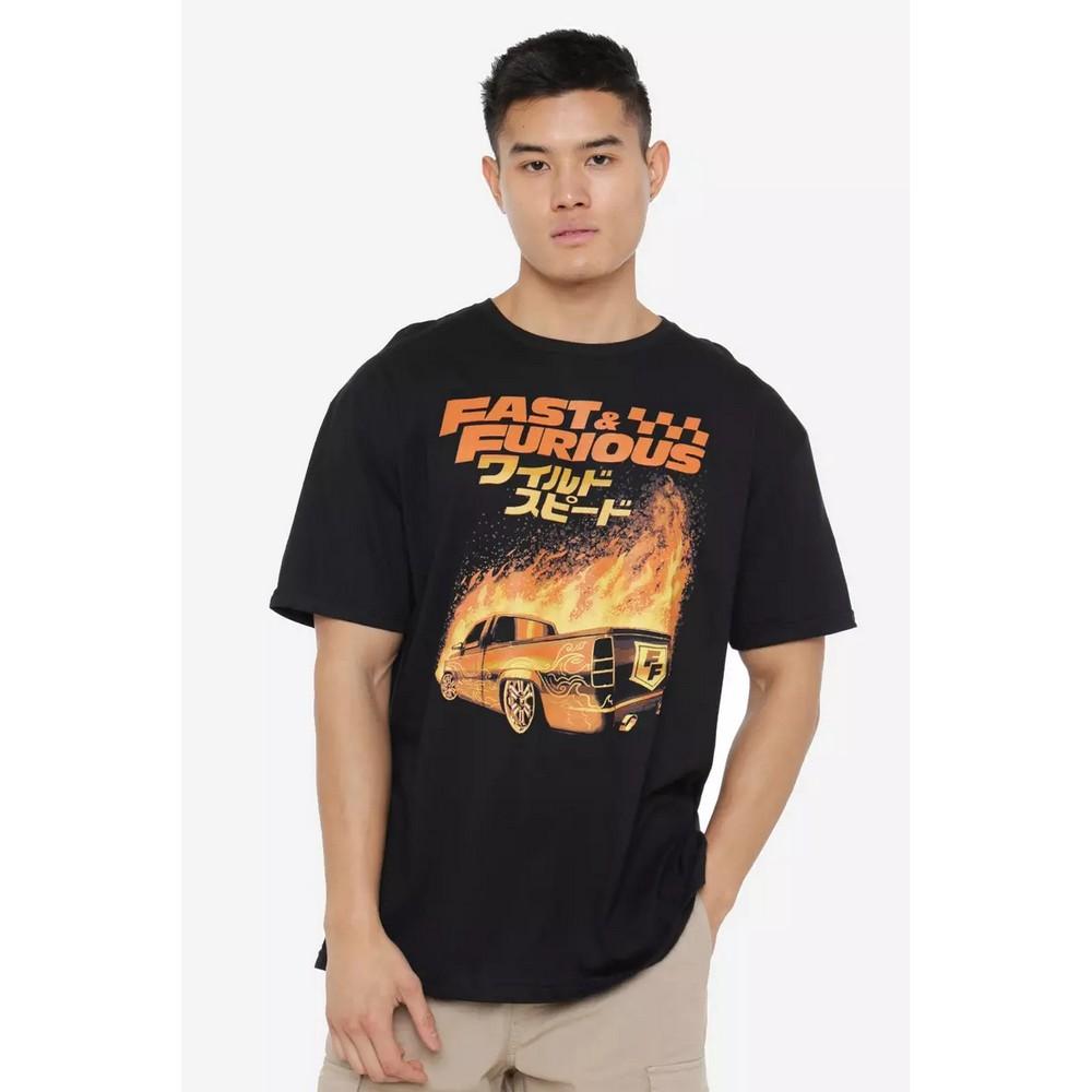 Fast & Furious Mens Fire T-Shirt