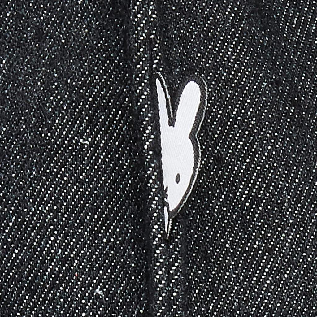 Tote Size B125 Face Denim Black [Hapitas] 2-way Bag, Handbag, M, HAP6033, Miffy, Women's,