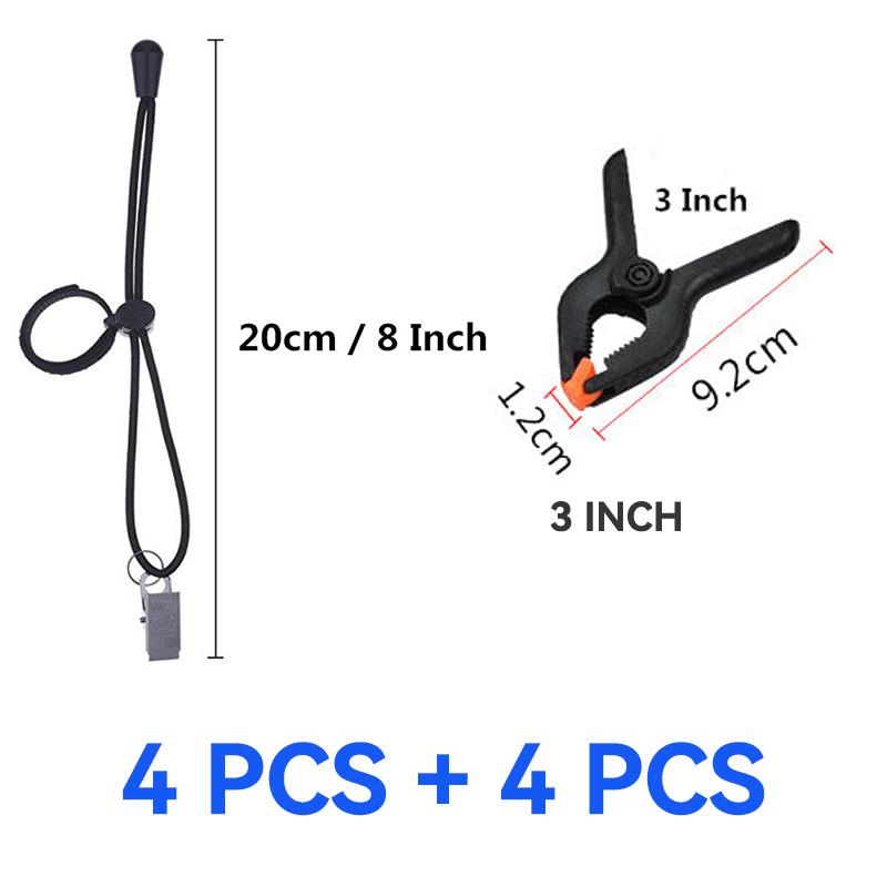 Heavy Duty Spring Clamps And Background Clips for Muslin Backdrop Photo Studio Photography Backdrop Support