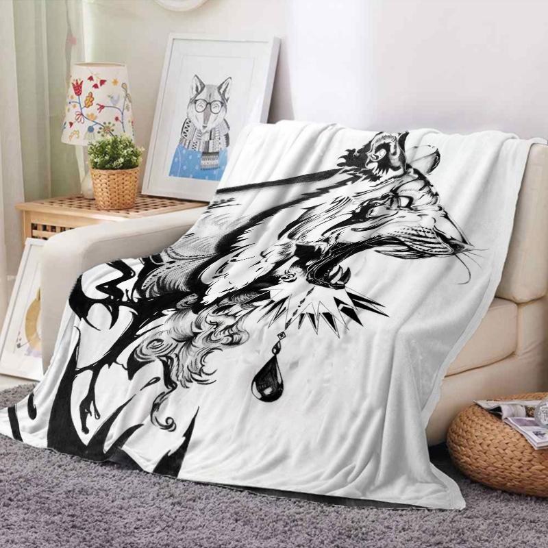 Фланелевое одеяло с изображением свирепого тигра, мягкое, легкое, теплое для гостиной, спальни, кровати, дивана, детей и взрослых, подарки