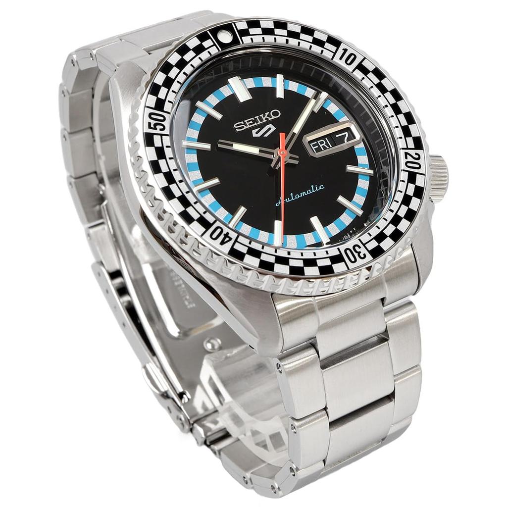 [Seiko] SEIKO 5 SPORTS SKX series Automatic Watch Made in Japan 2024 Special Edition SRPK67 Men's Silver Black Dial