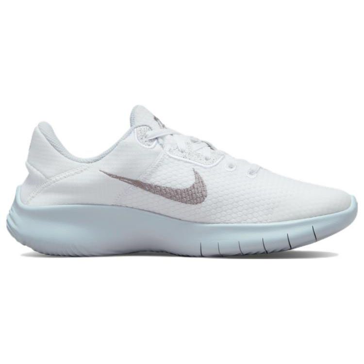 Nike Flex Experience Run 11 Next Nature Белый металлик Серебристые женские кроссовки Pure-Platinum DD9283-100