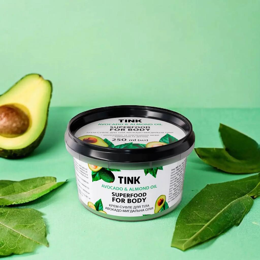 Body Cream Souffle Avocado-Almond Oil Tink 250 Ml