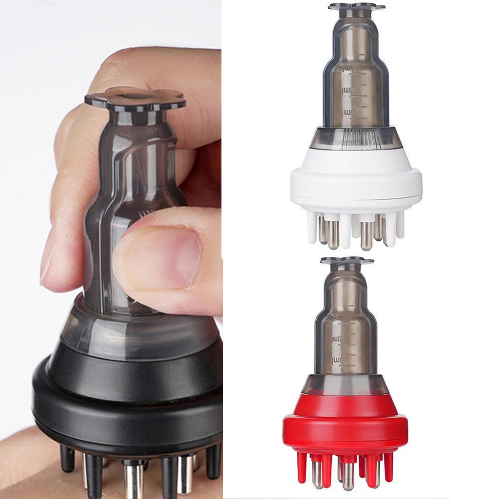 Аппликатор для масла для волос Массажер для кожи головы для роста волос Расческа для корней волос Аппликатор для масла для лечения волос