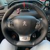 Для Peugeot 308 2014-2017 ручная прошивка нескользящая черная кожаная накладка на руль автомобиля