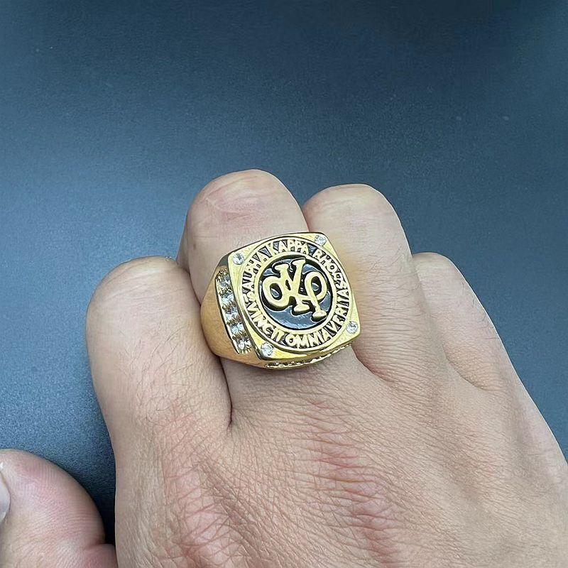 Мужские кольца из нержавеющей стали, позолоченные, вакуумные украшения со стразами для мужчин, аксессуары в стиле хип-хоп, мужские обручальные кольца на палец