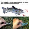 Электрические рыболовные приманки 3,5 дюйма, перезаряжаемые через USB светодиодные приманки, приманки для плавания, роботизированные приманки, рыболовные снасти, реалистичная рыба