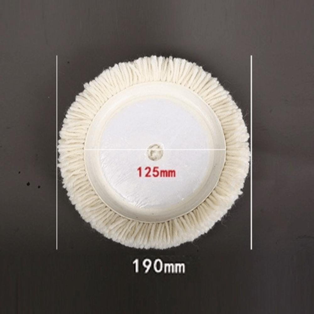 Hook & Loop Grip Wool Polishing Pad 7 Inch Polishing Machine Accessories For Vehicle