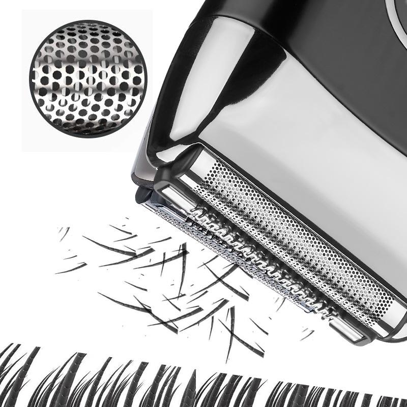 Мужская аккумуляторная моющаяся электробритва с тремя лезвиями