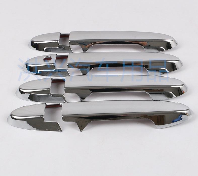 Прочные гальванизированные глянцевые черные ручки дверей автомобиля из углеродного волокна