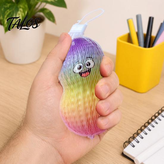 Игрушка для снятия стресса, Мультяшная игрушка-арахис, Медленно поднимающийся симулятор, Сжимаемый мяч, Расслабляющая фиджет-игрушка для детей и взрослых, Сенсорная