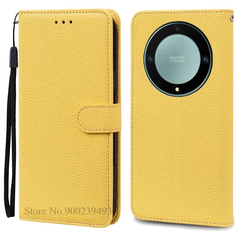 Для Honor X9A 5G чехол-кошелек кожаный флип-чехол для Honor X9A чехол-книжка-кошелек чехол для Honor X 9A силиконовый чехол Fundas