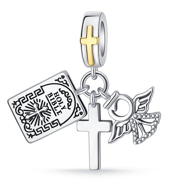 Новые медные шармы в виде крыльев ангела, подвески в виде сердца, птицы, свиньи, подходят для оригинальных браслетов, ожерелий, женские изящные украшения для DIY, подарки