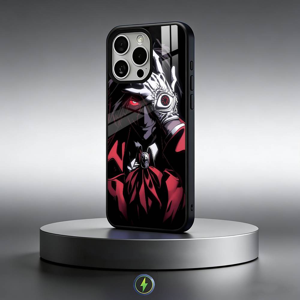 Чехол для телефона Hellsing из аниме для iPhone 17, 16, 15, 14, 13, 12, 11 Plus, Pro Max Магнитный для беспроводной зарядки MagSafe
