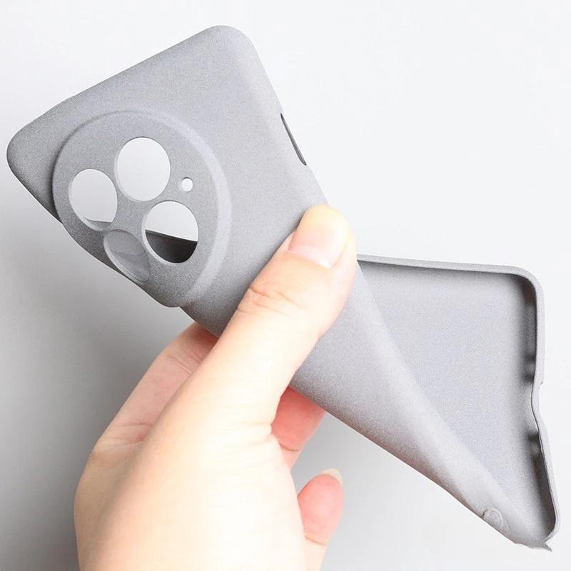 Для Oneplus 13 чехол ультратонкий матовый песчаный мягкий чехол для One Plus 13 12 11 Nord 4 5G 1+13 защитный силиконовый бампер TPU