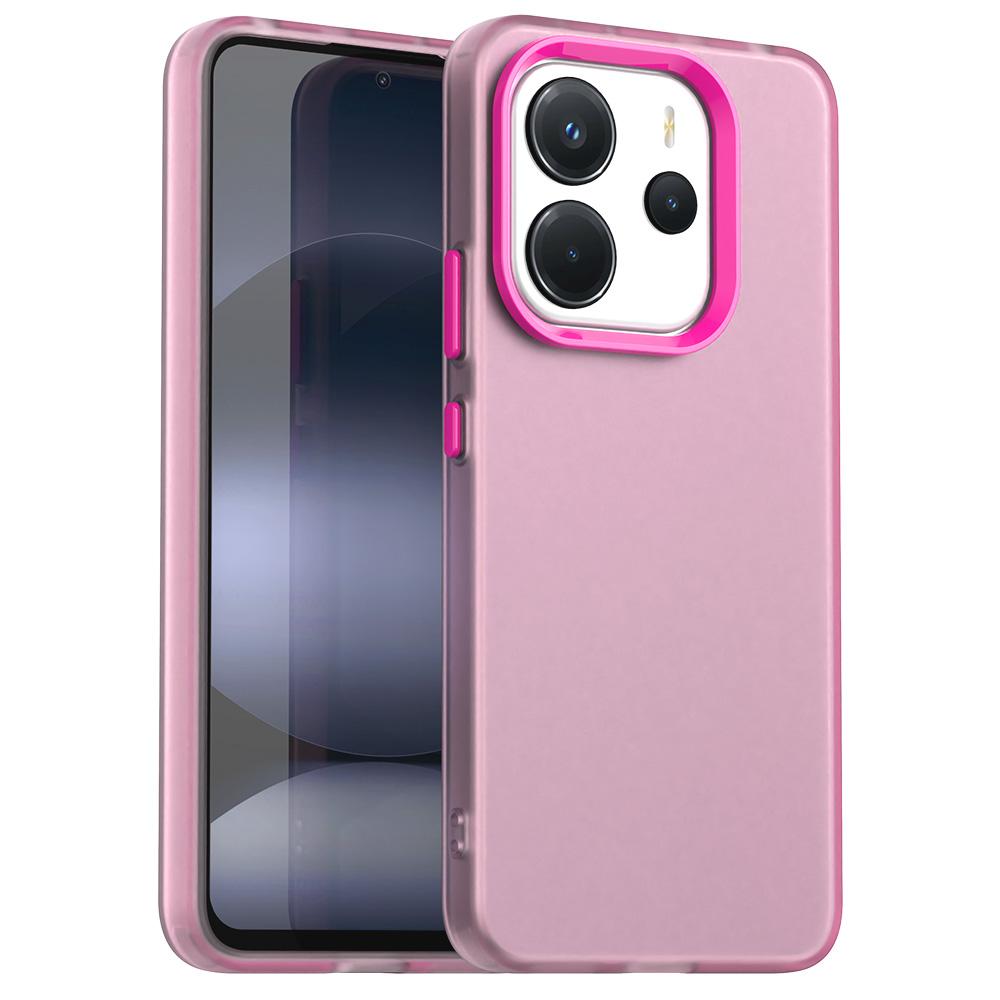 For Redmi Note 14 4G Case for Note 14 4G Cover Shockproof Color Anti-Fingerprint Case Candy Phone Case Cover for Redmi Note14 4G