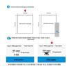 Deli N241-4C 4-Part Colored Computer Printing Paper