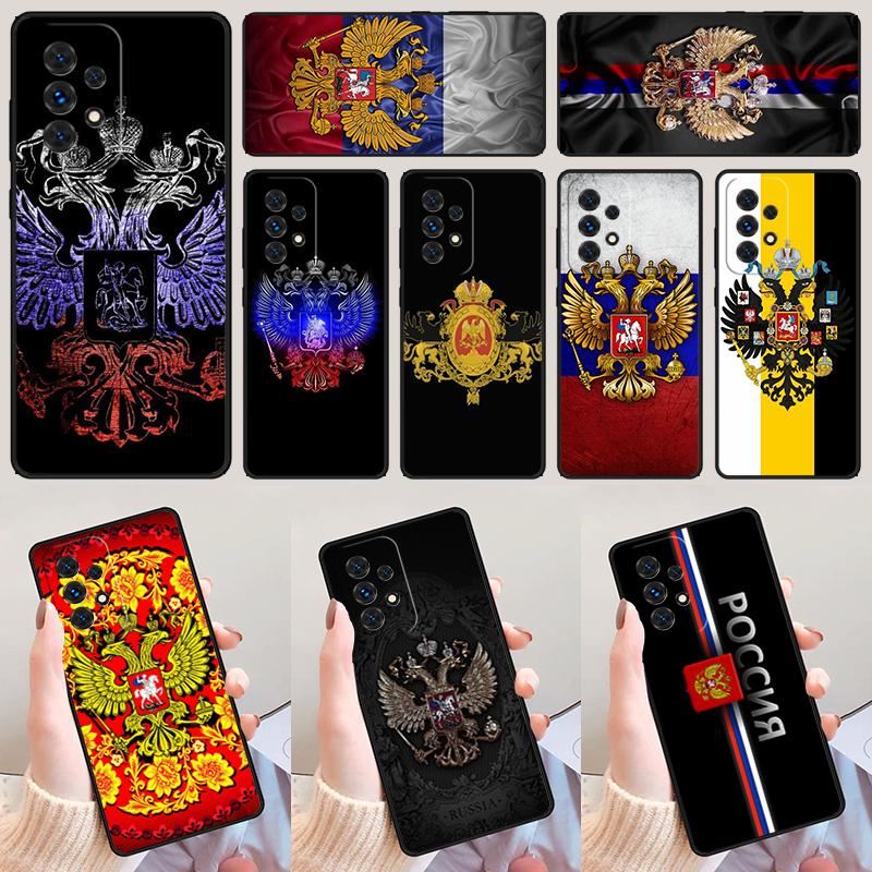 Чехол для телефона Флаг России Герб Для Samsung Galaxy A42 A31 A40 A51 A71 A32 A80 A91 A52 A72 A20e A21S A50 A70 A11 A12 Чехол