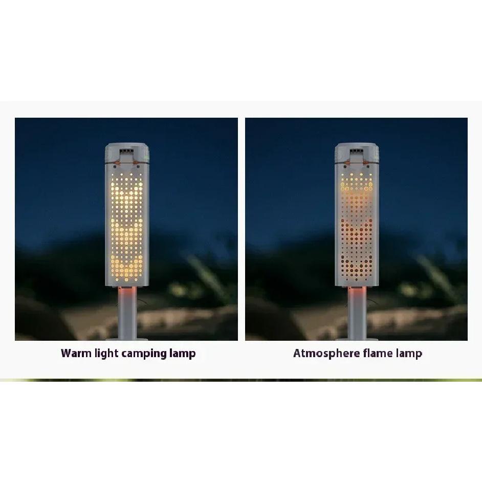 1000 LM Retractable Camping Lamp Portable 8000mAH Rechargeable Work Light Hiking Fishing Flashlight Outdoor Emergency Lanterns