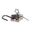 Small Metal Star Shaped Padlock Mini Lock with for Key for Jewelry Box Storage Box Diary Book
