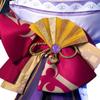 Game   Raiden Shogun Costume Baal Wig Beelzebul Cosplay Sexy Women's Kimono Dress Uniform Party Su To