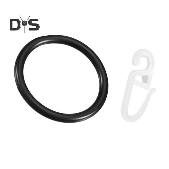 50 шт. кольца для занавесок для душа, высокопрочные полированные, без деформации, антикоррозийный сплав, плавное скольжение, надежно расположенная занавеска для ванной комнаты