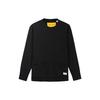 Хлопковый свитшот с круглым вырезом и длинными рукавами Levis Solid Label для мужчин, черный A0147-0001