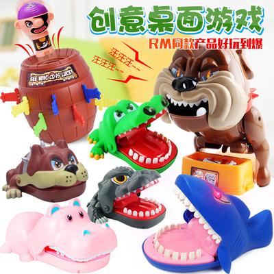 Декомпрессионная игрушка «Крокодил кусает палец», Игрушка «Злая собака кусает руку», Акула, Пиратское ведро, Детский реквизит для розыгрышей