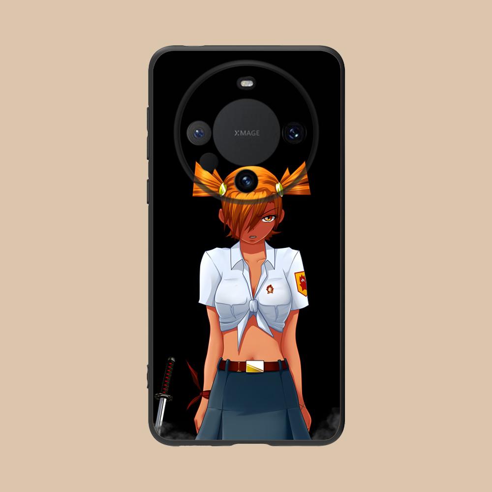 Вечное Лето Алиса Матовый Чехол для Мобильного Телефона для Huawei Mate 60 50 40 30 20 10 Pro Plus Lite E 5G Цветной Печатный Чехол