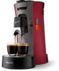 Pod Coffee Maker - PHILIPS - SENSEO - CSA240/91 - Select - Red