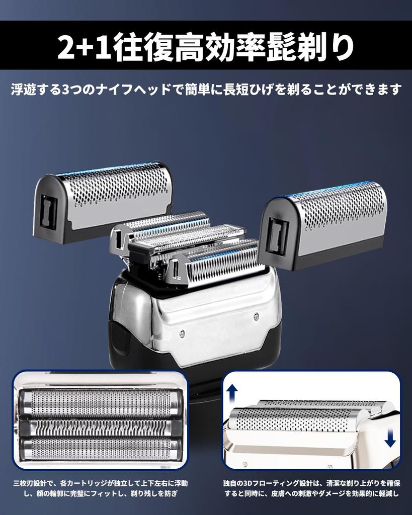 Electric Deep Low IPX7 Wet Dry Smart LED Fast Lightweight and Portable for Business Trips and Travel [2025 Industry-Leading Design] Shaver, Cleaning,